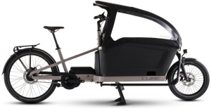 Bicicleta Electrica Cube CARGO HYBRID COMFORT PRO FAMILY 800, Oatgrey REFLEX, 2026, One Size - 26"