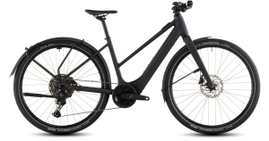 Bicicleta Electrica Cube EDITOR HYBRID PRO 400X FE TRAPEZE, Coal PRISM, 2026 - 28"