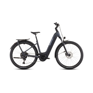 Bicicleta Electrica Cube KATHMANDU HYBRID ONE 800 EASY ENTRY, Metallicgrey GREY, 2026 – 28"