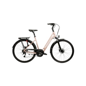 Bicicleta Kross Sentio 4.0 pink / gold/white glossy