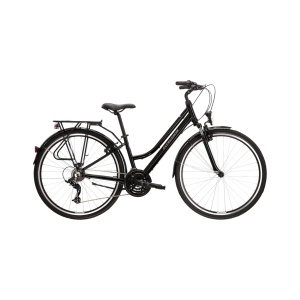 Bicicleta Kross Trans 1.0 czarna / grey / glossy