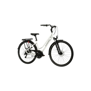Bicicleta Kross Trans 3.0 pearl/black glossy