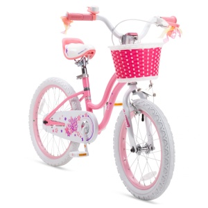 Bicicleta Royal Baby Star Girl 18 Pink