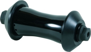 Butuc față BMX Fiend Cab Flangeless, 9.5 mm, negru