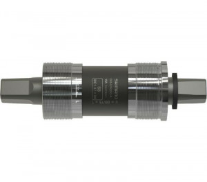 Butuc pedalier Shimano BB-UN300-K, pt. chaincase, ax patrat, BSA 68-122.5mm (LL123), fara suruburi de fixaree