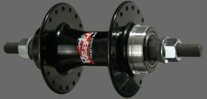Butuc spate al.BMX, Rebel/Novatec, A01ESBT-14 (36H) negru anodizat, 2rulm, ax;QR14