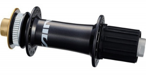 Butuc spate Shimano Saint FH-M820, 32H, 8/9/10/11 vit, pt rotor CL, OLD135mm, fara ax dia 10mm