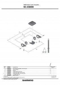 Capace Shimano Steps SC-E6000 2 buc