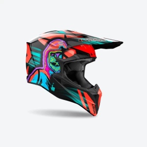 Cască Airoh Wraap Cyber Orange Gloss