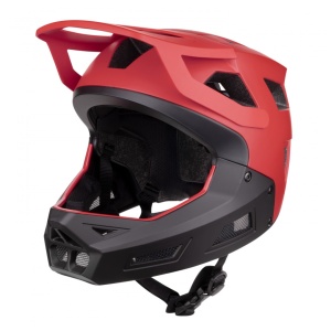 Casca Force DROP Downhill, rosu-negru