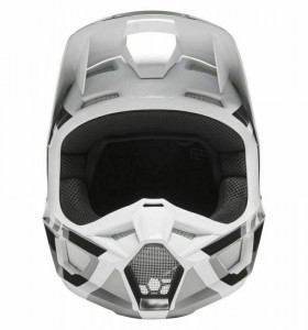 Helmet Ece V1 Plaic Helmet Casca Fox V1 Helmet, ECE [black/white]