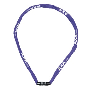 Chain Lock AXA Rigid Rcc Length 120Cm, 3,5Mm, Purple
