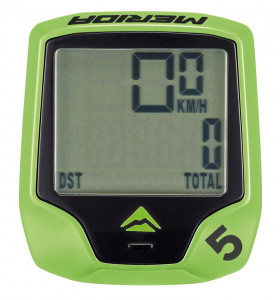 Ciclocomputer Merida M5 verde cu fir