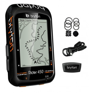 Computer Bryton Rider 450H set (+HRM)