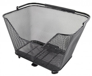 Cos bicicleta spate Atranvelo Daily M 22l 40x25x30cm, black, incl. AVS adapter