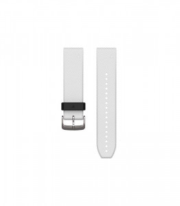Curea Garmin Quickfit 22 silicon alb