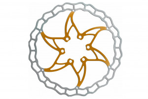Disc frana Ashima ARO-09 160mm Super Light auriu