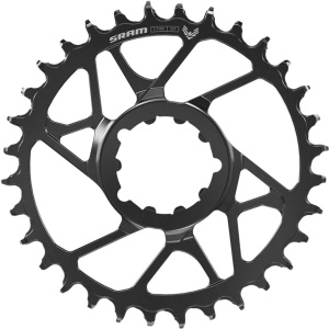 Foaie angrenaj SRAM T-Type Eagle S1000, 32T, aluminiu, Direct Mount, offset 3 mm, 12 viteze, negru