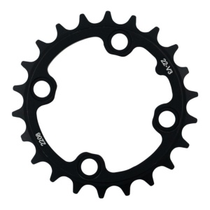 Foaie Mtb 22t 64 V3 Aluminiu Dur Neagra