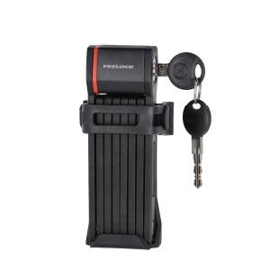 Folding Lock Trelock Two.Go Incl. Mount 80Cm,2.5Mm, Blk,W/ Bracket Zf 280 X-Move
