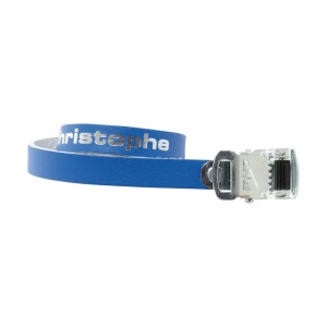 Footstrap set Zefal Christophe 516 blue, 370mm, leather