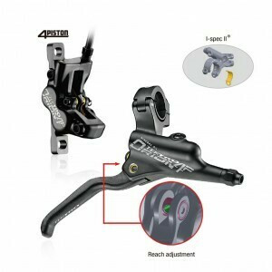 Frana pe disc Tektro Orion 4P, dreapta, negru, 1900MM, W/O ACCESSOR