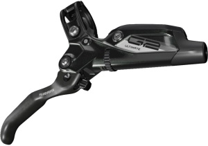 Frână spate hidraulică pe disc SRAM G2 Ultimate, 4 pistoane, manetă carbon, lungime furtun 2000 mm, negru