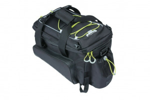 Geanta Basil Miles XL Pro negru lime, 9-36L