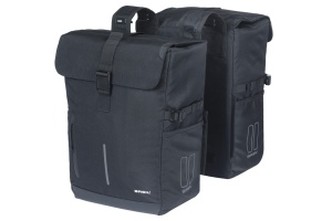 Geanta dubla BASIL Move, 30L, Neagra