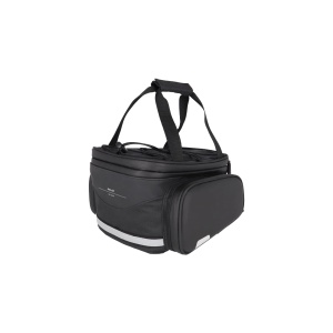 Geanta Portbagaj XLC 5:1 BA-M06 Negru/Antracit, 30x18x15cm, 8.5-21.5 l