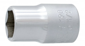 hex socket wrench Unior 1/2" 15mm, 190/1 6p