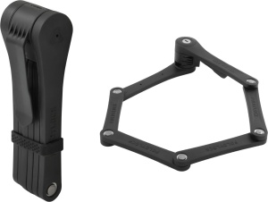 Încuietoare pliabilă VOXOM Clipster, negru
