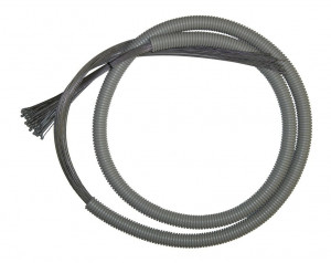 Interior derailleur cable .steel 2200 mm lg.,1,1 mm ?, Box w. 50 pieces