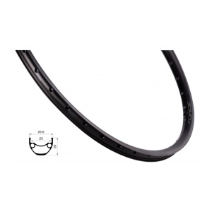 Janta Force XC Disc 559x23 32H Black