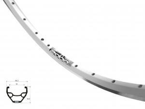 Janta Ryde Zac-2000 26 inch 36h alba
