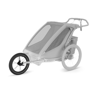 Kit Jogging THULE Chariot 2, Pentru Chariot Cross 2 Si Sport 2 Double, Negru/Argintiu