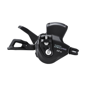 Maneta de schimbator Shimano Deore SL-M6100-IR dreapta 12 v prindere directa pe maneta de frana I-SPEC ev cablu 2050mm camasa sp41 etansa neagra 6mm capat etans x 3 nose cap x 1 cu OGD