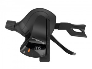 Maneta schimbator Sunrace DLM500 Trigger 8 vit, neagra