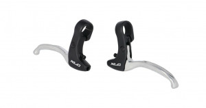 Manete frana XLC BL-V13 alum., black/silver