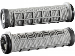 Mansoane ODI MTB Elite Pro Lock-On 2.1, 130 mm, gri-negru