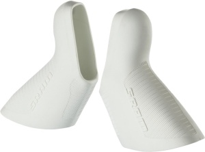 Manșoane pentru manete cursieră mecanice, SRAM DoubleTap, set pereche, Alb