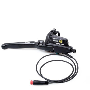 Master CMe5 right, 4-finger aluminum lever blade with ball-end, black, from MY2019 (PU = 1 piece)