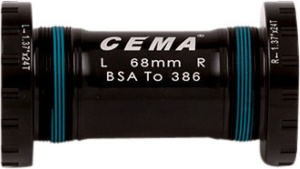 Monobloc CEMA BSA, Ceramic, FSA386, 30 mm, negru