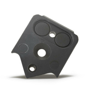 Mounting plate, including magnets, screws not contained