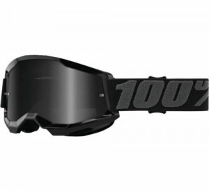 Ochelari STRATA 2 SAND Goggle Black - Smoke Lens