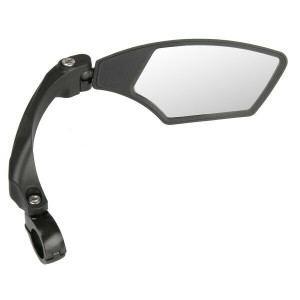 Oglinda bicicleta M-Wave \'Spy Space\' 3D, ajustabila, clema alu 22,2mm, pentru E-bike, montare partea dreapta, AM
