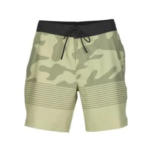 Pantaloni scurti FOX Essex Camo Volley, Cactus Green