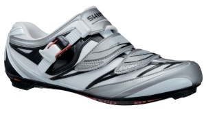 PANTOFI CICLISM SHIMANO ROAD SH-R133L, WHITE/BLACK