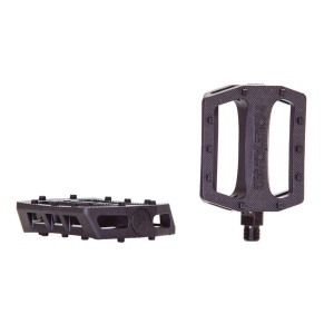 Pedale DEMOLITION Trooper 9/16", Negru/Pink Marble