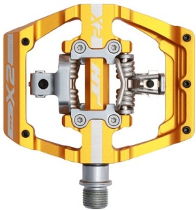 Pedale HT Components HT-X2, Auriu